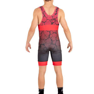 Singlet de lutte en spandex personnalisé à impression numérique, grande taille, anti-humidité, protection UV, pour hommes et femmes - Product Image 6