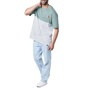 T-shirt Homme Oversize Confortable en Tissu, Style Personnalisé, Vêtement Décontracté, Fabrication Pakistanaise - Product Image 4