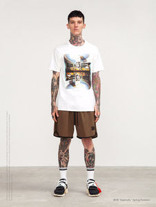 T-shirt en coton lourd t-shirt imprimé personnalisé lavé vieux haut à manches courtes t-shirt dtg ample T-shirt de haute qualité - Product Image 5