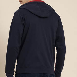 <b>Men's</b> Hoodies <b>Top</b> Quality Heavyweight Puff Printing Hoodies <b>Men's</b> Cotton 500 Gsm <b>Crop</b> Heavyweight Zip up Custom Hoodies - Product Image 2