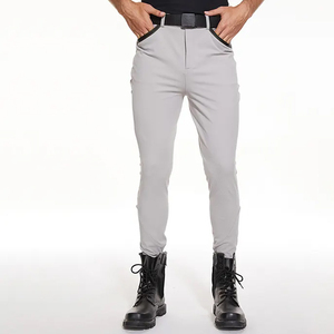 Pantalon d'équitation respirant équestre doux à siège complet pantalon d'équitation personnalisé pour hommes - Product Image 5
