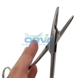 Pinces porte-aiguilles manuelles en acier inoxydable de haute qualité Ensemble d'instruments chirurgicaux - Product Image 2