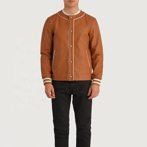 OVO Stanford University Varsity Jacket Manches longues Poignets côtelés Letterman College Jacket 100% Cotton Canvas Winter Front Design - Product Image 6