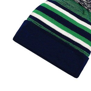 Bonnets d'hiver de qualité supérieure pour hommes et femmes, bonnets en tricot uni pour l'automne, avec poème brodé à la main, élégants - Product Image 3