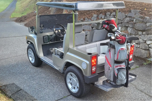 Conduite abordable - Véhicule d'occasion avec conduite à gauche |   Conduite à droite |   A C G HUMMMERR H3-STYYLE GOLLF CARTT - Product Image 5