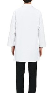 Blouse de laboratoire médical Blouse de laboratoire unisexe blanche avec logo personnalisé Uniformes de clinique pour médecins et infirmières Personnel médical OEM Vente en gros ODM - Product Image 2