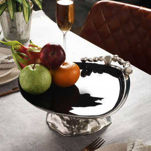 Support ovale à cupcake en aluminium coulé de conception unique pour les mariages événements fêtes décor à la maison centre de table outils de gâteau - Product Image 6