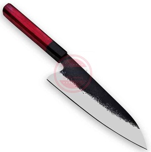 Couteau de chef de cuisine à lame Damas en acier à haute teneur en carbone fait à la main couteaux en acier inoxydable - Product Image 3