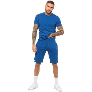 New Fashion Latest Style Men's Short Sleeve Summer Wear <b>Twin</b> <b>Sets</b> Custom Cotton Fleece Low Price Solid Color <b>Twin</b> <b>Set</b> For Mens - Product Image 4