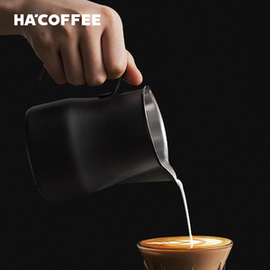 Mini <span class=keywords><strong>pichet</strong></span> à lait Barista en acier inoxydable, vente directe d'usine, mousse de café, Latte, <span class=keywords><strong>pichet</strong></span> à lait - Product Image 5