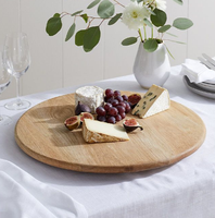 Hot Sale Wood Lazy Susan Plattenspieler Holz rotations tablett für Küchen geschirr und Restaurants Pares Serving Use