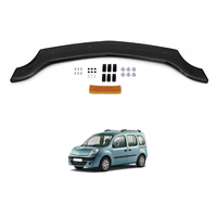 Protection de capot avant ABS Renault Kangoo II 2008-2013, ajustement OEM, déflecteur de vent sport, installation facile, pare-insectes extérieur pour voiture