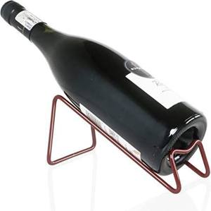 Soporte de vino de diseño moderno Soporte de botella de vino individual directo Estante de metal de varios niveles de nuevo diseño para fiesta - Product Image 1