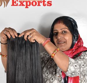 100% Remy soyeux couleur noire cheveux raides meilleurs faisceaux de haute qualité extensions de cheveux humains indiens vierges crus - Product Image 3