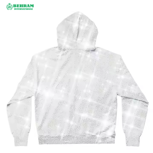 Survêtements délavés à l'acide avec capuche zippée 100% coton, coupe classique personnalisée, respirant, séchage rapide, polaire d'hiver/éponge française, unisexe - Product Image 6