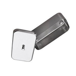 Tapa de caja de instrumentos quirúrgicos de acero inoxidable con perilla 260x180x30mm Tapa de caja de instrumentos quirúrgicos de acero inoxidable - Product Image 5