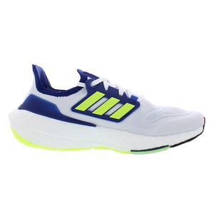 Zapatos Adidas Ultraboost 22 para Mujer, Color: Blanco Nube/Amarillo Solar/Azul Victoria, 100% Auténticos - Product Image 3
