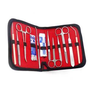 Kit de dissection anatomique professionnel 20 pièces, ensemble d'instruments de laboratoire pour étudiants en médecine, pour l'enseignement et la pratique en collège et université - Product Image 6
