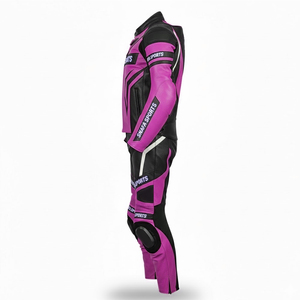 Nouveauté Combinaison de course en cuir respirante pour moto Sortie d'usine Prix abordable Combinaisons de moto en cuir imperméables - Product Image 3