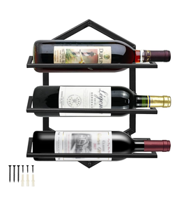 Porte-bouteille en métal personnalisé de table élégant accessoire d'hôtel le plus exigeant produit de qualité admirable - Product Image 4