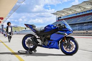Motocicleta Deportiva SMART de Lujo, Nueva YZF R3 Azul, Diseño de Escape Personalizado para Carreras, Alto Rendimiento, Inalámbrica/Alimentada por Batería, Pago en EE. UU. - Product Image 2