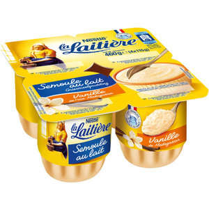 Para la mejor marca La Laitiere estilo francés yogur Flan Mousse-Chocolate fresco queso crema café té fresa a granel en caja - Product Image 1