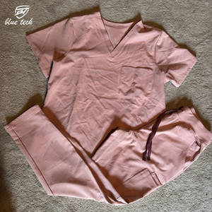 Vente en gros de tissu en coton tissé léger de haute qualité pour femmes, pour hôpitaux, cliniques dentaires et médecins, avec détection d'aiguilles et fusion sans couture - Product Image 1
