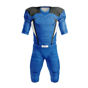 Uniforme de fútbol americano Conjunto completo Ligero Durable Tela transpirable Ajuste ajustable Deportes de equipo de alto rendimiento - Product Image 2