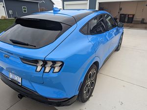 2021สำหรับ Ford Machang Mach-E GT SUV dual-Motor AWD 480-HP Grabber สีน้ำเงินเกียร์อัตโนมัติหนังลิเธียมไฟด้านซ้าย - Product Image 2