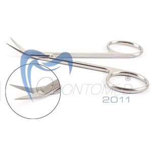 Wilmer Converse Scissors 4" Angled on Flat Wholesale Surgical Instruments Manufacture CE Approved - Product Image 5