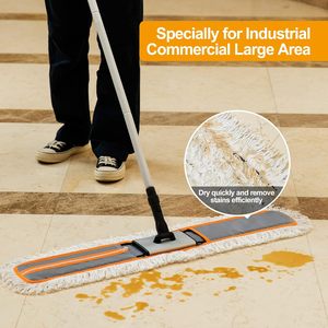 ไม้ถูพื้นแบบมีที่บีบน้ำในตัว สำหรับทำความสะอาดพื้นไม้เนื้อแข็ง ทนทาน ใช้งานหนัก ยี่ห้อ KSR International Household - Product Image 4
