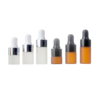 Flacons compte-gouttes miniatures en verre personnalisés 1-10 ml, emballage d'échantillons de luxe pour les marques de soins de la peau et d'huiles essentielles