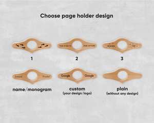 ที่ใส่หนังสือสูตรอาหารสำหรับห้องครัวที่วางหนังสือทำจากไม้แบบมัลติฟังก์ชัน - Product Image 2