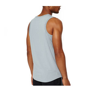 Camisetas sin mangas ajustadas informales para hombre, venta al por mayor, chaleco deportivo de verano para correr, camiseta interior para gimnasio, camisetas sin mangas informales de poliéster - Product Image 6