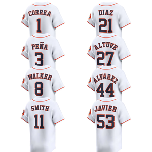 Camisetas de Béisbol Edición Limitada 2025 para Hombre, Uniformes Personalizados de Talla Grande con Logos Bordados en Blanco - Product Image 1