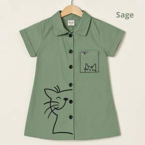 ชุดเดรสผ้าป๊อปลินคุณภาพสูง รุ่น AC Molly สไตล์มินิมอล เรียบหรู สำหรับผู้หญิง รุ่น AC-EH BCA ID7320076 ขายส่งและปลีกทั่วโลก แฟชั่น - Product Image 3