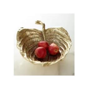 Elegante diseño de hoja moderno duradero de acero de aluminio para servir frutero multiusos para cocina, comedor o decoración - Product Image 4