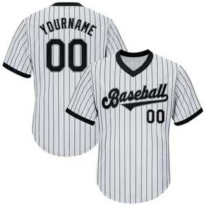 2025 nuevo 100% poliéster/Spandex logotipo personalizado camiseta de béisbol ropa deportiva blanca Jersey para fútbol hecho en Pakistán - Product Image 5