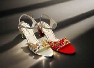 รองเท้าแตะผู้หญิงส้นรองเท้าไรน์สโตน, รองเท้าผู้หญิงรองเท้ามีสายรัดข้อเท้าทันสมัยรองเท้าผู้หญิง - Product Image 4