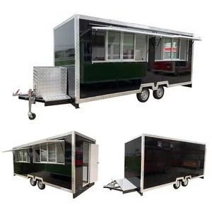 Customized Mobile Food Truck Fully Equipped Kitchen Food Vending Trailers For Sale - Product Image 6