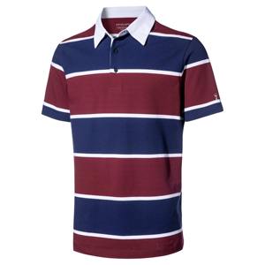 Ventes chaudes OEM, shorts de golf à manches courtes pour hommes, rayés, en piqué, et maillot de rugby en coton avec col polo, chemises en coton - Product Image 2