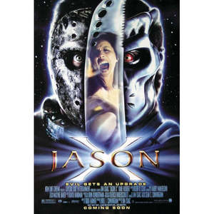 Jason X Modern <b>Poster</b> Evil Upgrade Design Paper Material for Wall Usage - Product Image 1