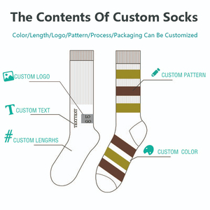 Custom Factory OEM Crew <b>Socks</b> Fashion Designer Casual Cotton <b>Socks</b> Men Dress Sports <b>Grip</b> Business Crew Men'S <b>Socks</b> - Product Image 2
