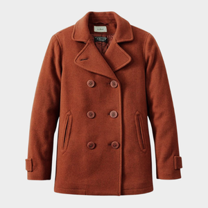 Abrigo de plumón cruzado para hombre con diseño reversible de lana Tejido de punto grueso Características de reparación impermeables - Product Image 5