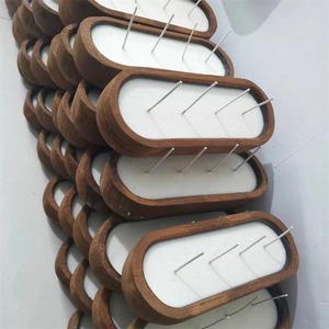 Bougeoir photophore de Noël en gros romantique bols de pâte en bois faits à la main pour la fabrication de bougies parfumées au soja - Product Image 1