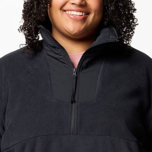 Sudadera Moderna para Mujer con Cuello Alto, Color Sólido, Mangas Largas, Ajuste Cómodo y Relajado, Ropa Casual con Logotipo Personalizable - Product Image 2