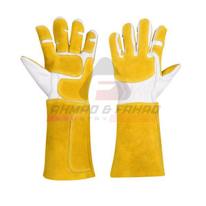 Gants de protection de travail en cuir solide pour hommes Gants de soudage de sécurité pour l'extérieur Tarif de gros pour l'hiver - Product Image 3