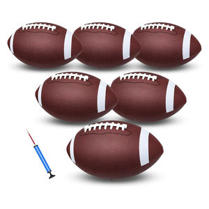 Balón de Fútbol Americano de Alta Calidad, Duradero, Ecológico, Ligero, con Logotipo Personalizado, OEM/ODM, Marca Privada, Tamaños Personalizados, Espuma Profesional - Product Image 1