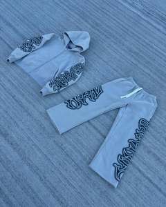 Custom Men's <b>Winter</b> Solid Breathable Windproof Plus Size Fleece Lined Hooded Loose Fit Acid Wash Printed Quick Dry Streetwear - Product Image 2