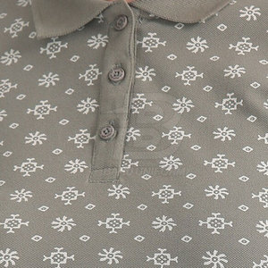 Polo imprimé tendance pour femme, coupe décontractée, avec finitions soignées - Product Image 4
